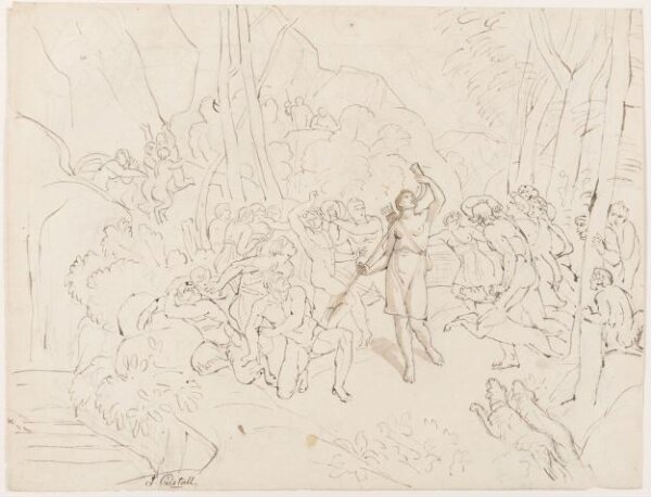 Unknown, Drawing by a member of the Sketching Society