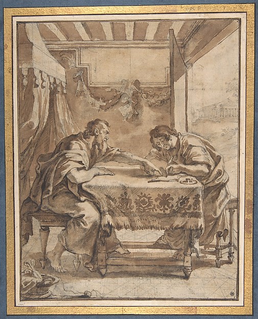 Abraham van Diepenbeeck, St. Paul Dictating at Ephesus