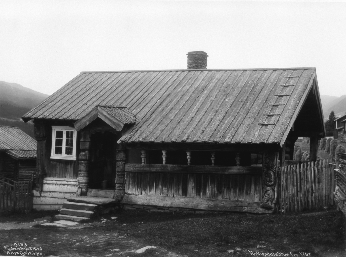 Anders Beer Wilse, Prot: Hallingdal Stue fra 1767 1908