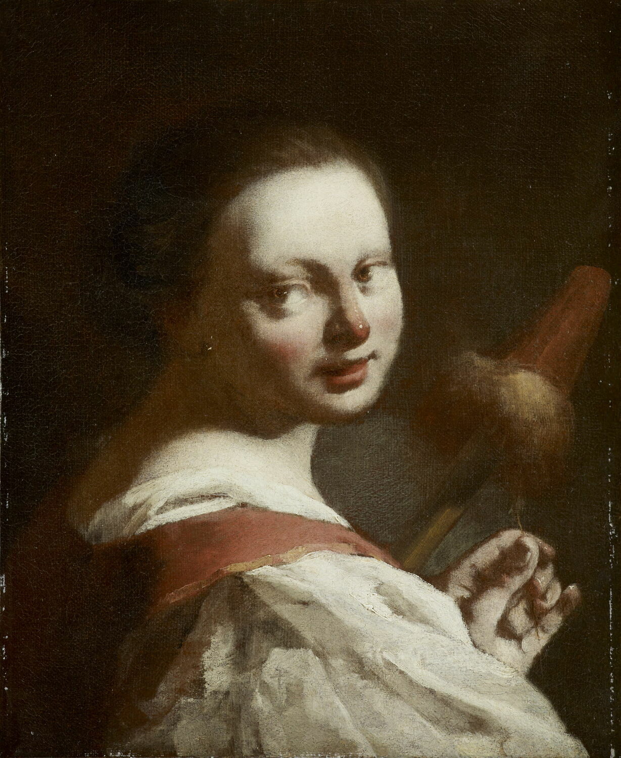 Giovanni Battista Piazzetta, Jeune fileuse