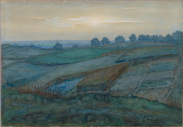 Piet Mondrian, Landscape near Arnhem