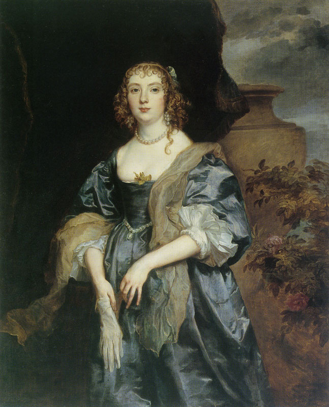 Anthony van Dyck, Portrait of Anne Carr, Lady Russell