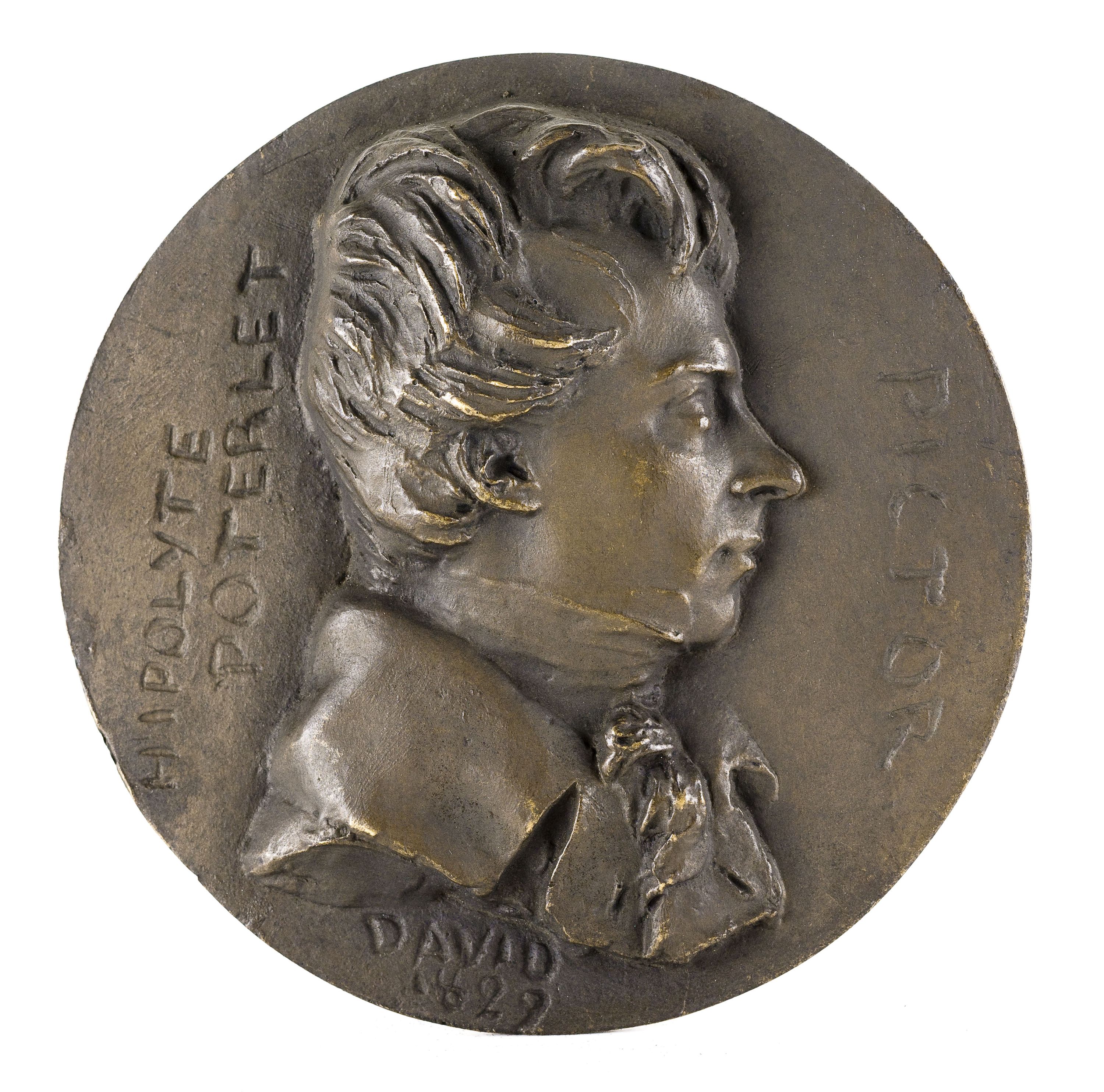 David d'Angers, Portrait d'Hippolyte Poterlet (1802-1835), peintre