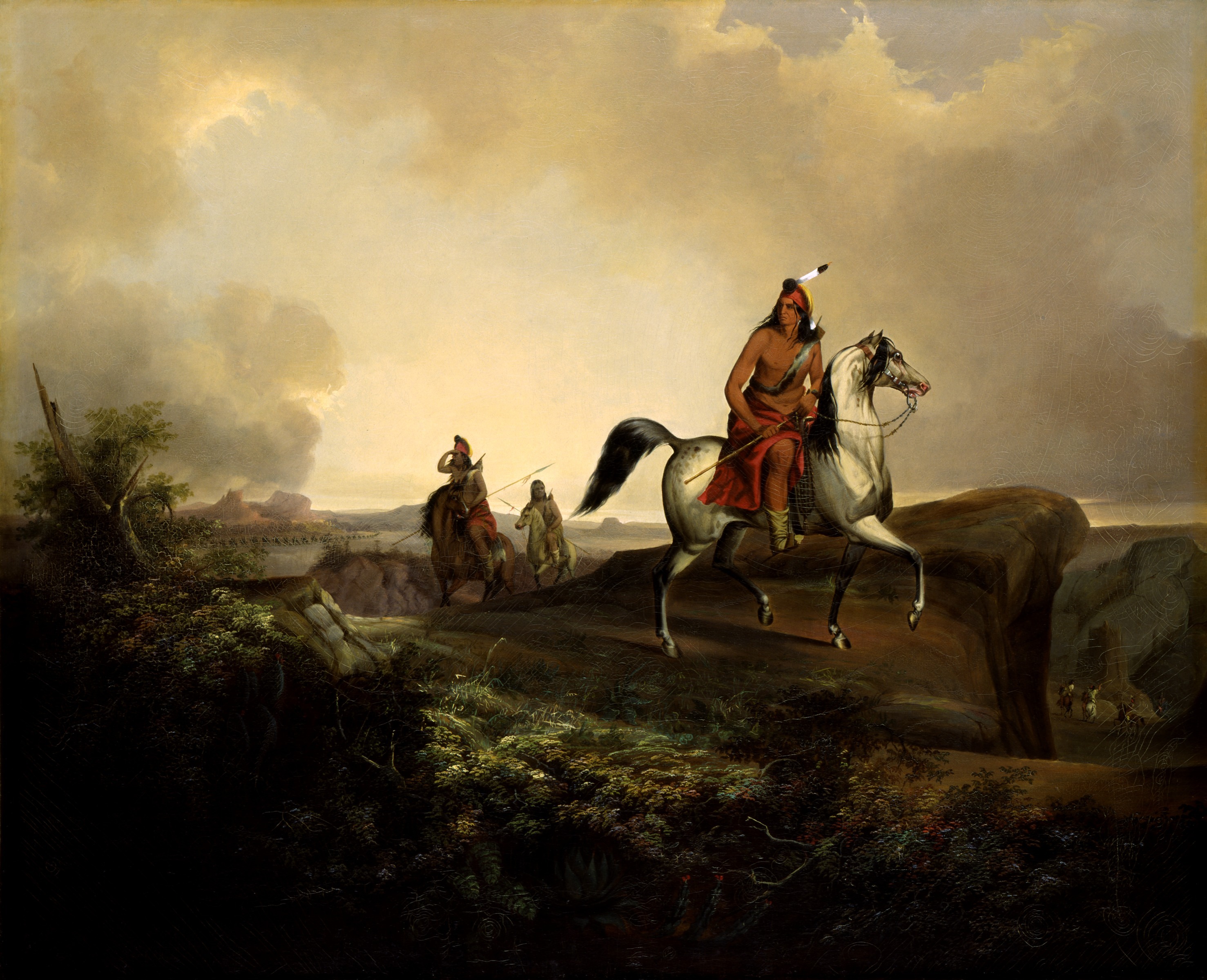 John Mix Stanley, Black Knife, an Apache Warrior