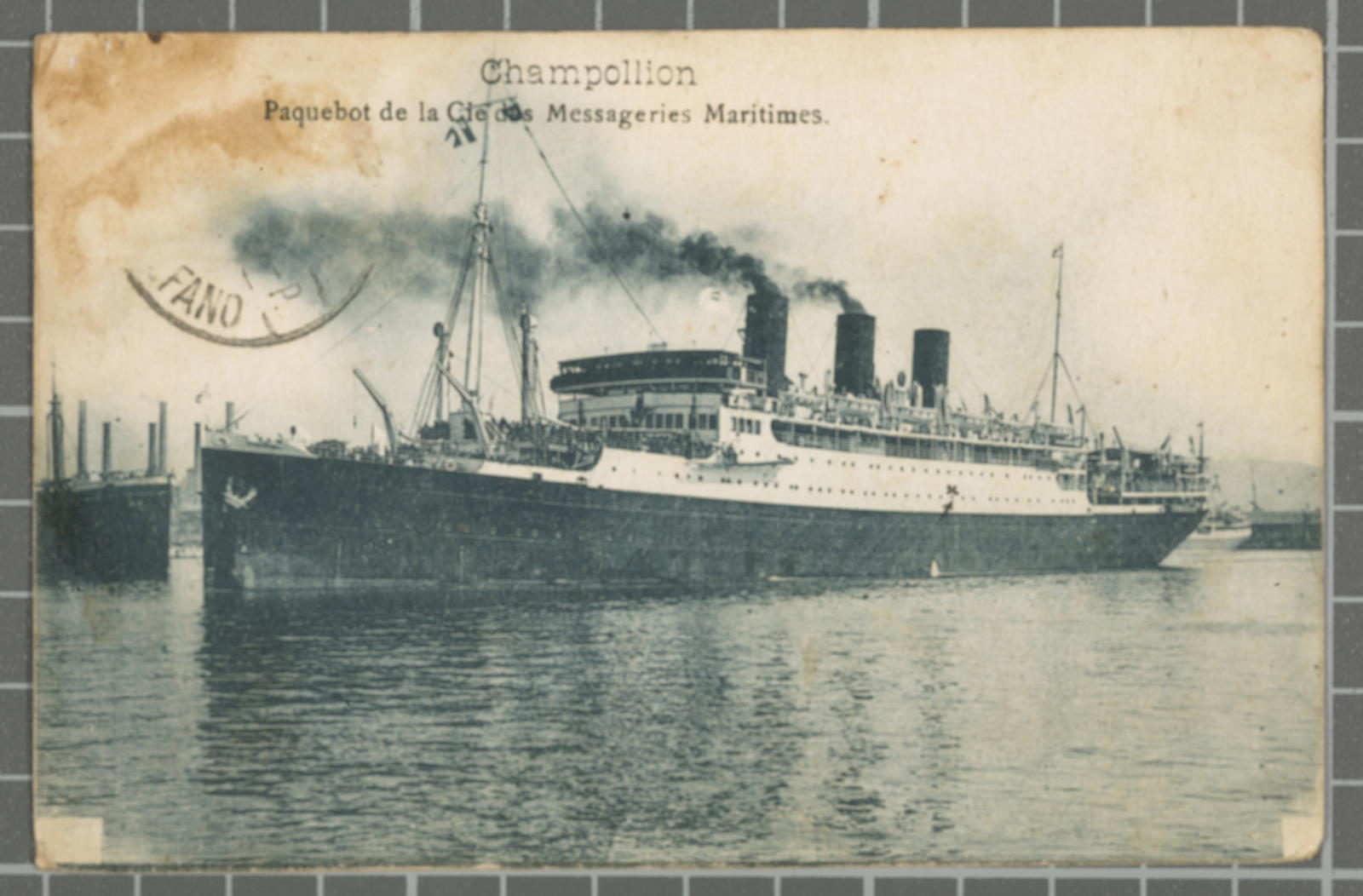 Desconegut, Champollion. Paquebot de la Cie des Messageries Maritimes