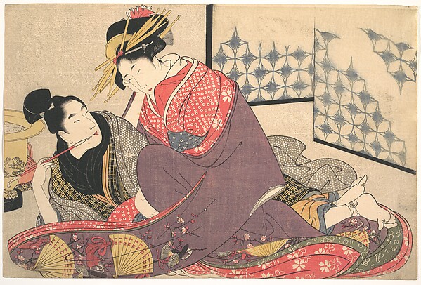 Kitagawa Utamaro, Erotic Print