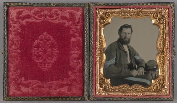 Unknown, [Portrait of a Confederate soldier]