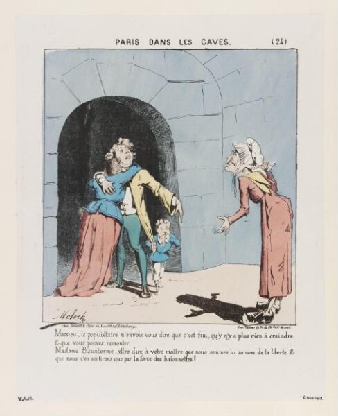 Colomb, B. (Moloch), Paris Dans Les Caves