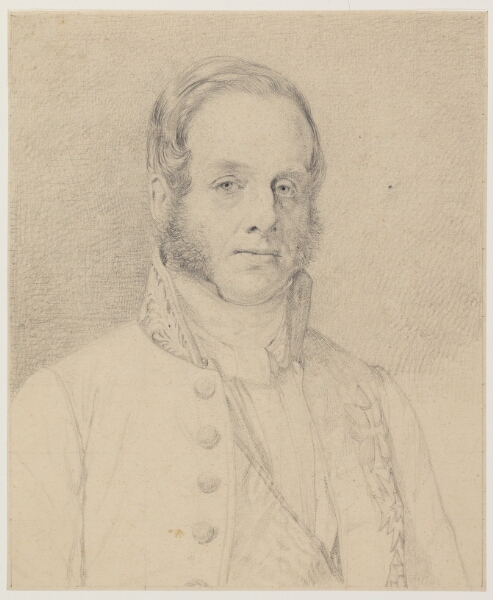 Jørgen Roed, Portræt af generalpostdirektør, greve O.S. Danneskjold-Samsøe