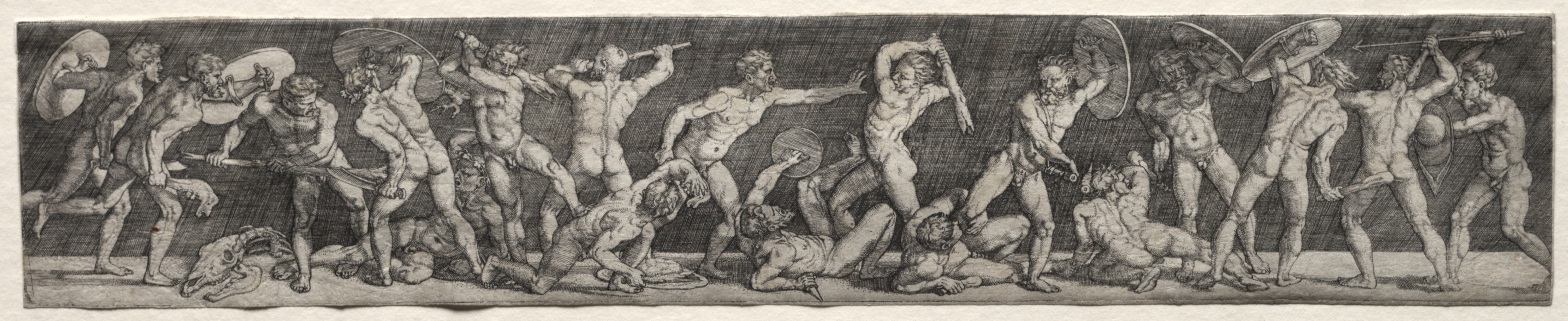 Barthel Beham, Battle of Naked Men