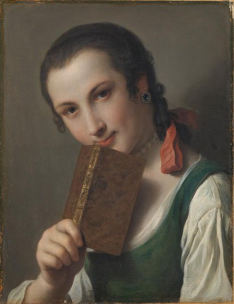Pietro Rotari, A Young Woman with a Book