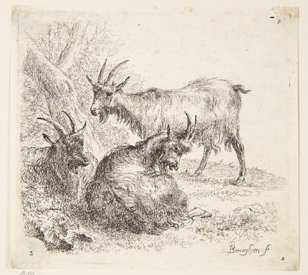 Nicolaes Berchem, Tre geder