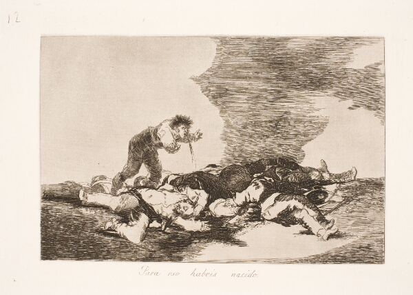 Francisco de Goya, Er vi født til dette (12)