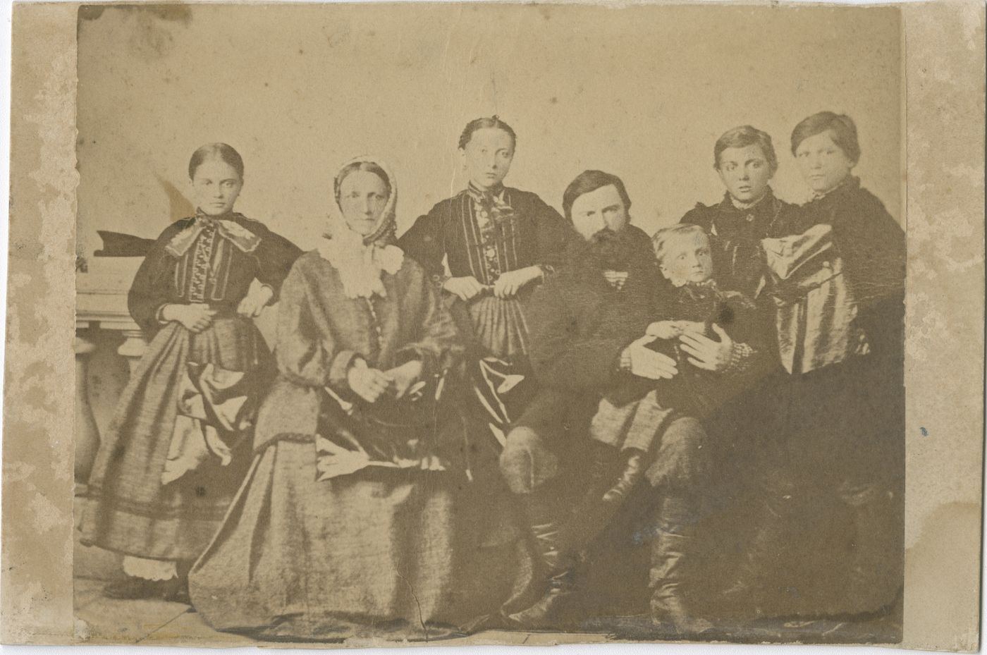 Nežinomas autorius, 1863 m. sukilimo rėmėjų Račkauskų šeima