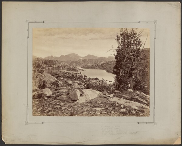 William Henry Jackson, [Fremont's Peak, Wind River Mountains, Wyoming]