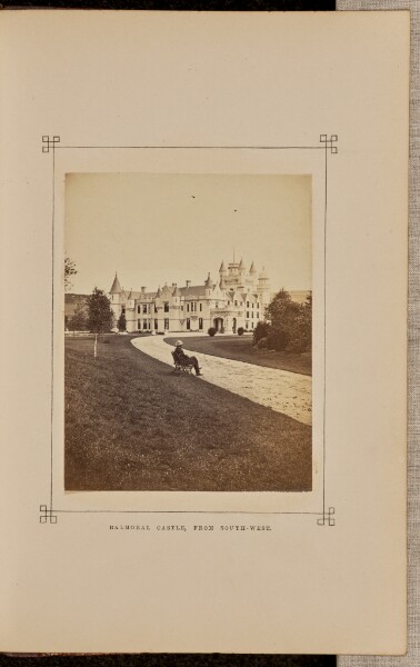 George Washington Wilson, Balmoral Castle, from south-west