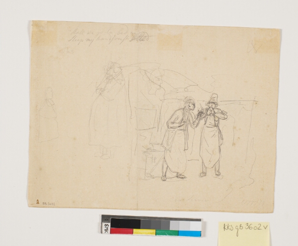 Nicolai Abildgaard, Lignende studier, bl.a. en scene i en smedie(?)