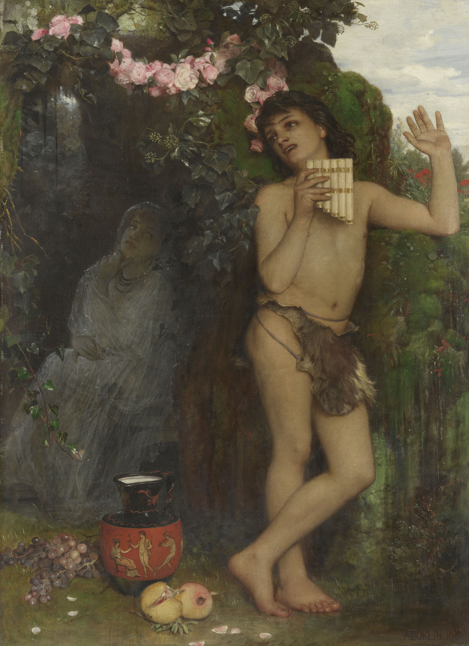 Arnold Böcklin, The complaint of the shepherd