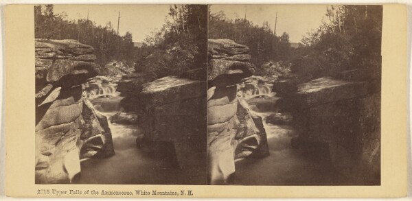 Edward Bierstadt, Upper Falls of the Ammonoosuc, White Mountains, N.H.