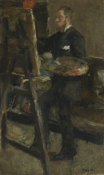 James Ensor, The Painter Alfred William Finch