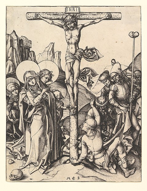 Martin Schongauer, Crucifixion