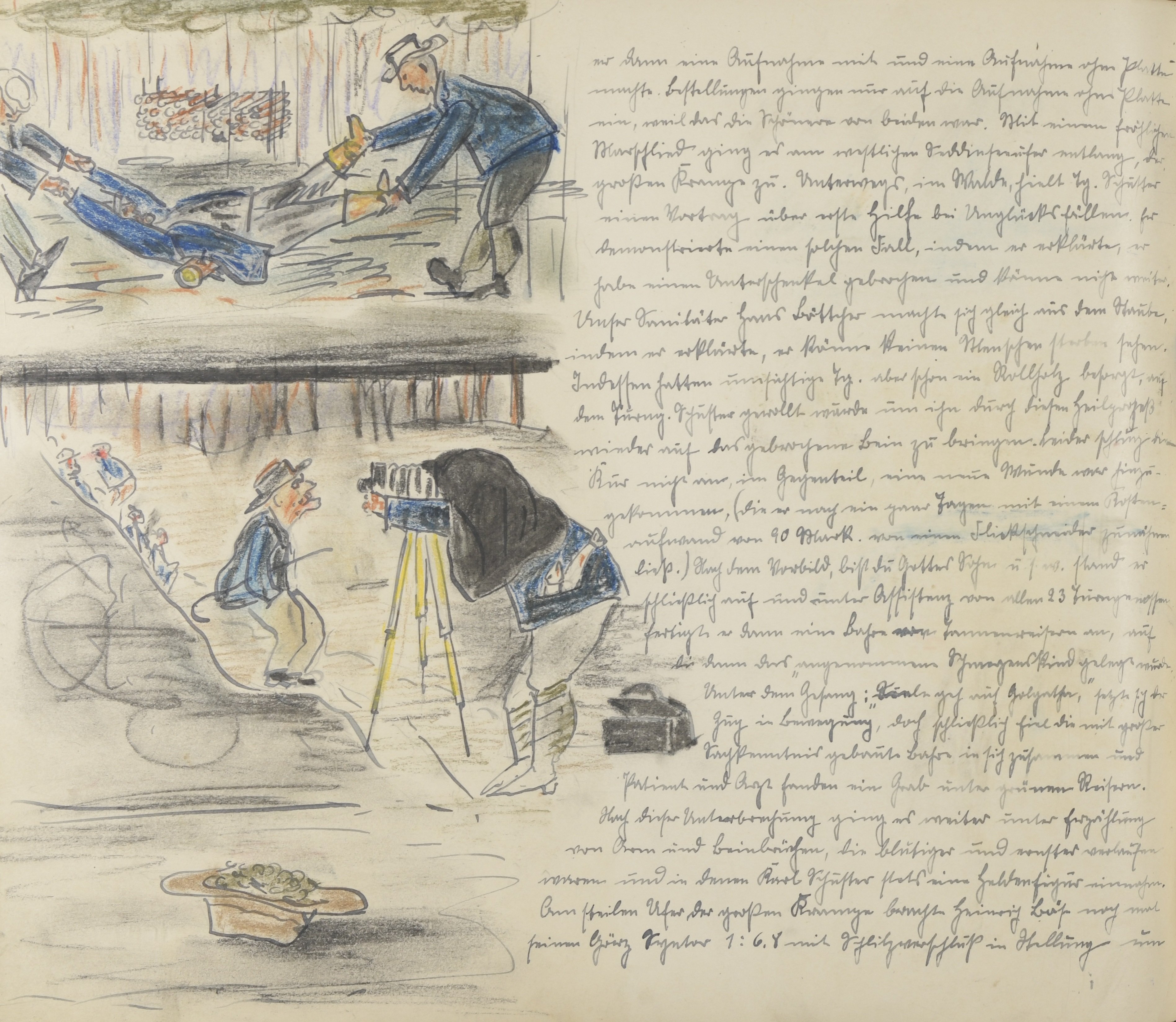 Unknown artist, Abtheilungs-Parthie 1923; S. 151