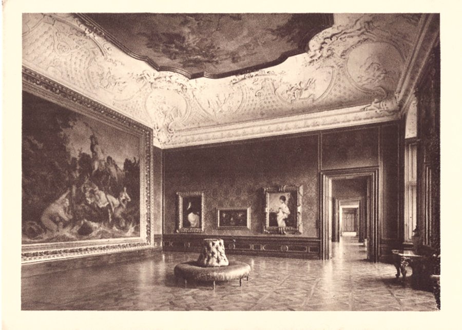 Unknown artist, Makert Saal oberes Belvedere