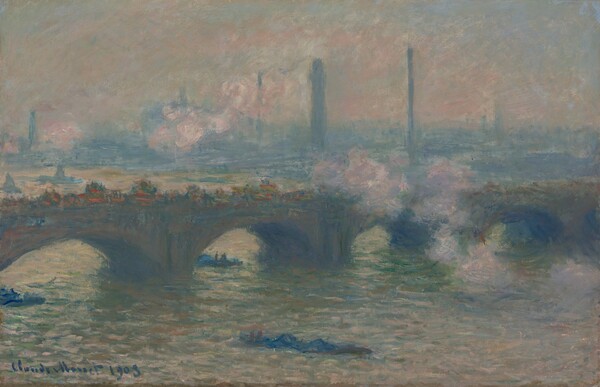 Claude Monet, Waterloo Bridge, Gray Day
