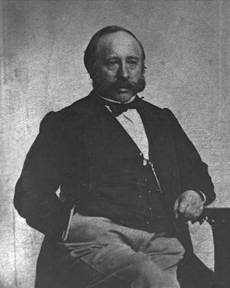 Gustav Borgen, Portrett, Otto Gjerdrum, fabrikkdirektør, hoffjegermester.
