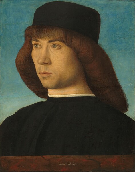 Giovanni Bellini, Portrait of a Young Man
