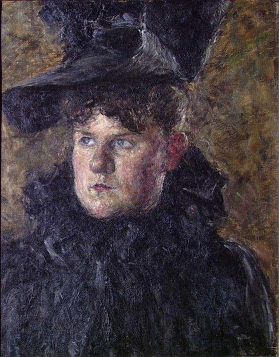 John Macody Lund, Portrait of the Artist's Sister Elisif Lund