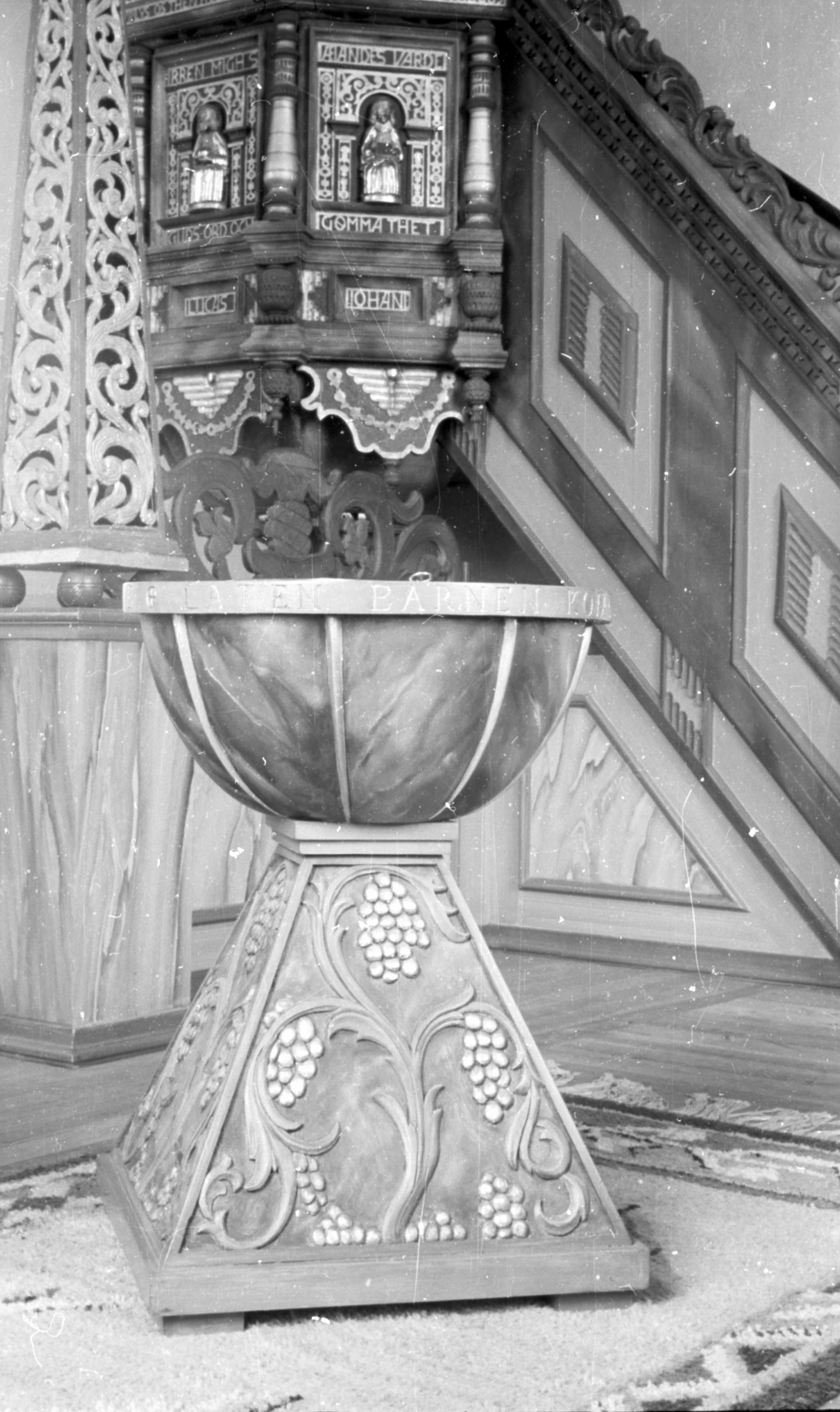 Bertil Berthelson, Tynderö kyrka