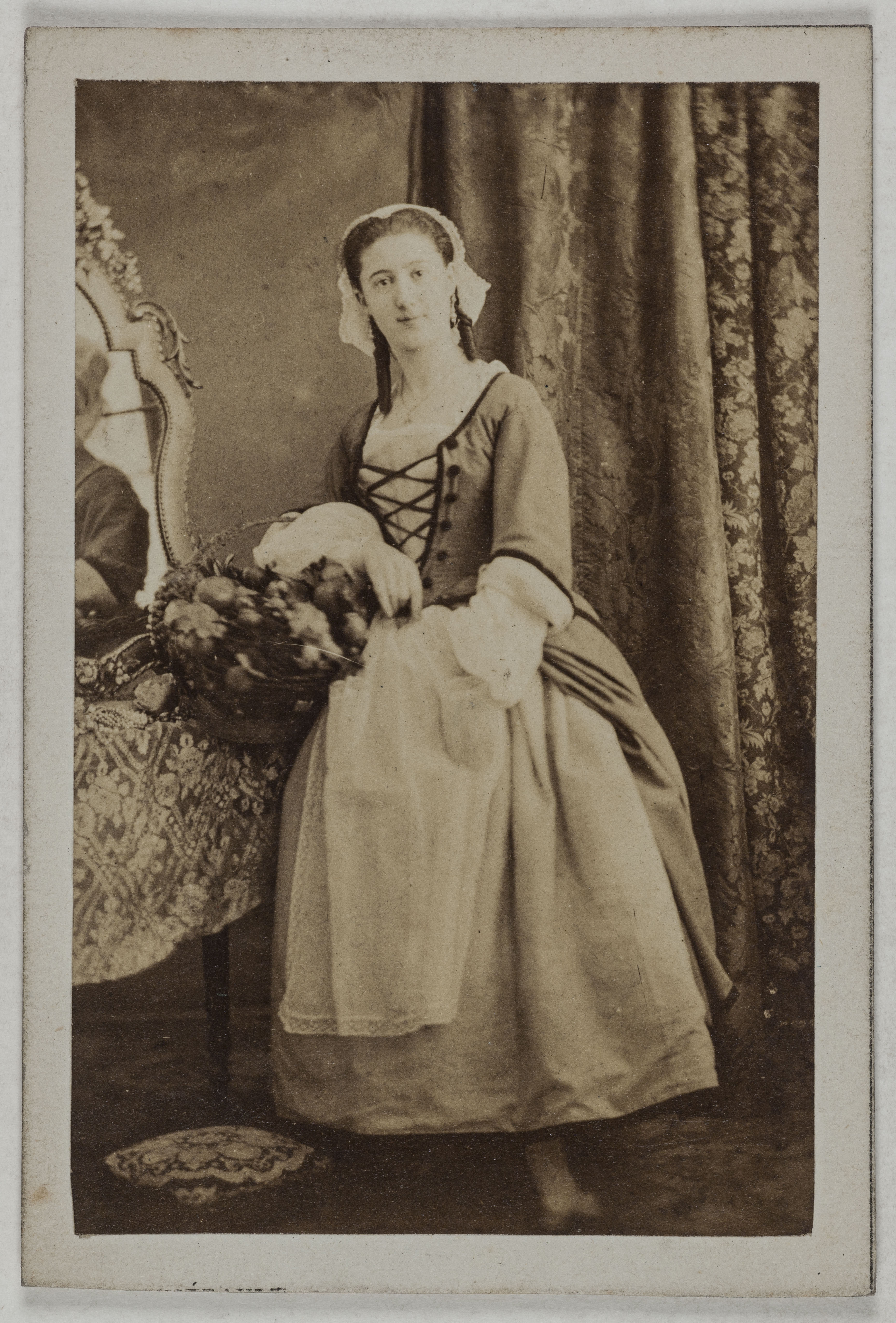 Anonyme, Portrait de Didier Rose, (née Rose Marie Colin), (?-1870), (actrice)