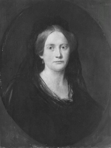 Franz von Lenbach, portrait of a lady (Gräfin Hohenstein)