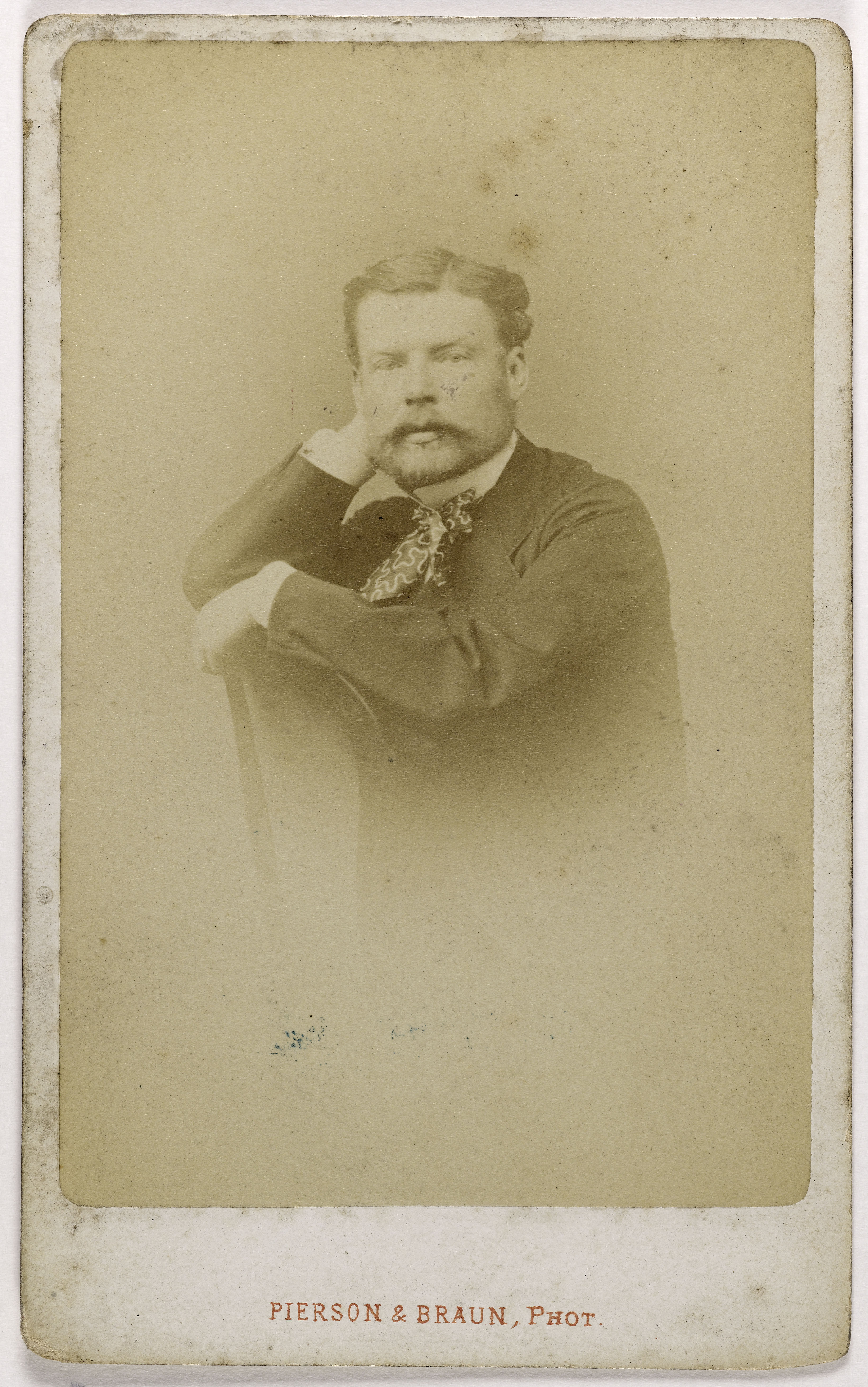Pierson & Braun Fils, Portrait de Marius Bianchi (1823-1904), (homme politique)