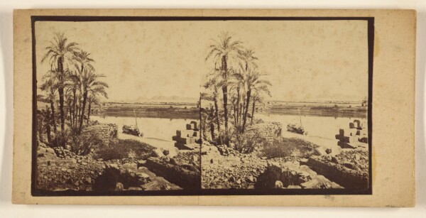Francis Frith, [View on the Nile from Philae]