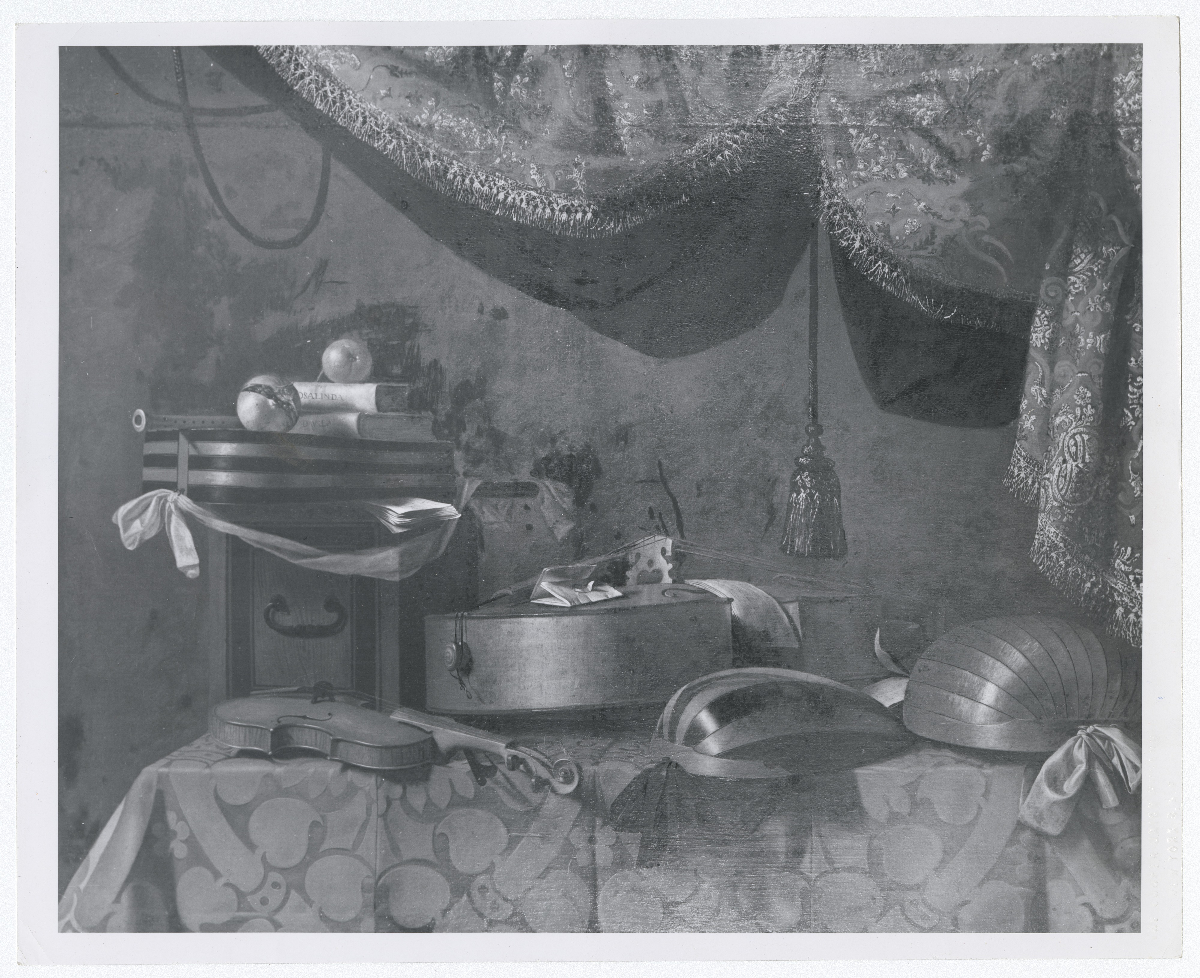 Evaristo Baschenis, Still Life of Musical Instruments