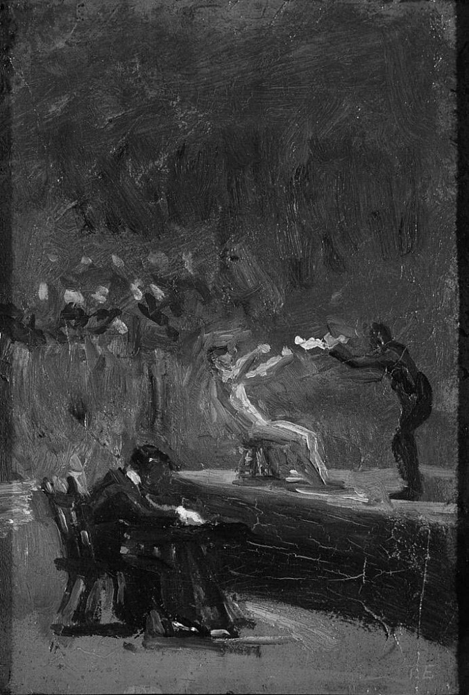 Thomas Eakins, Study for "Between Rounds"