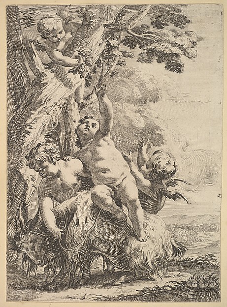 Anonymous, Drunken Bacchantes and Putti