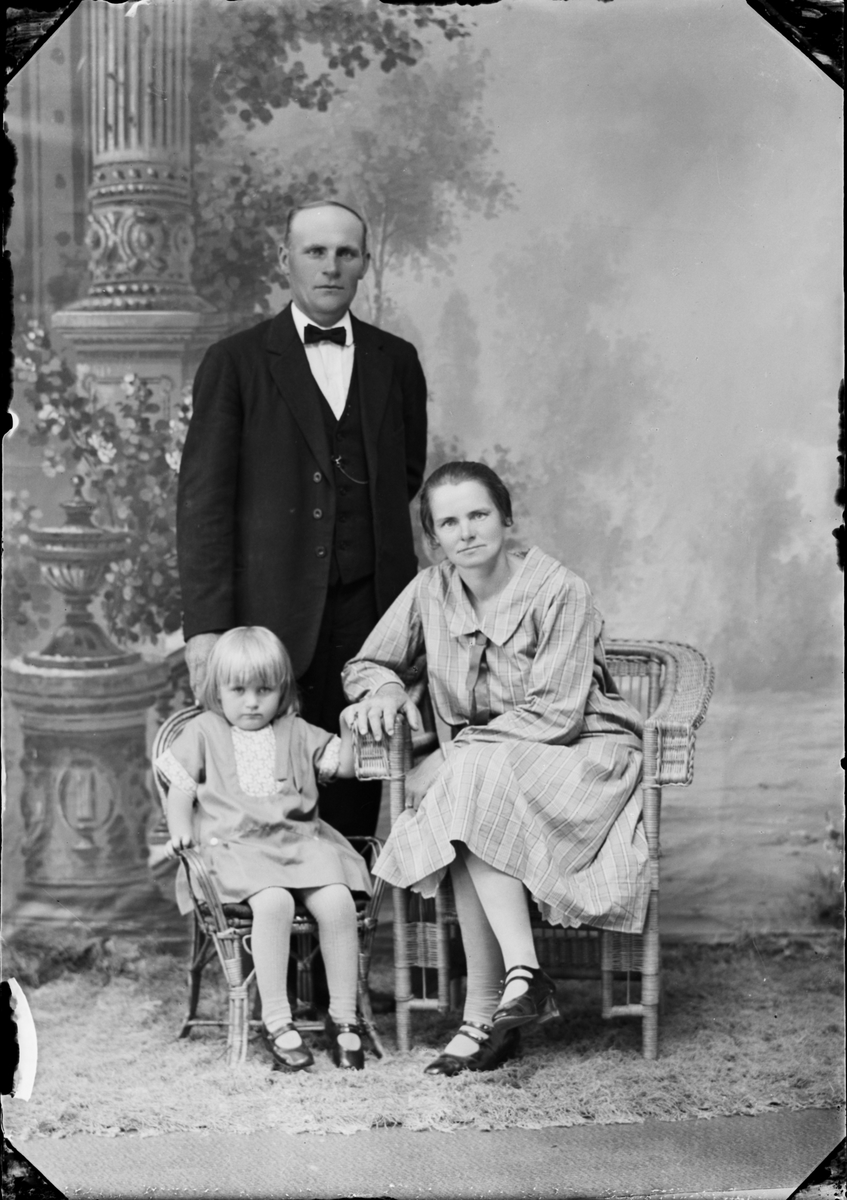 Skötsner-Edhlund, Familjen Jansson från Alunda, Uppland 1927