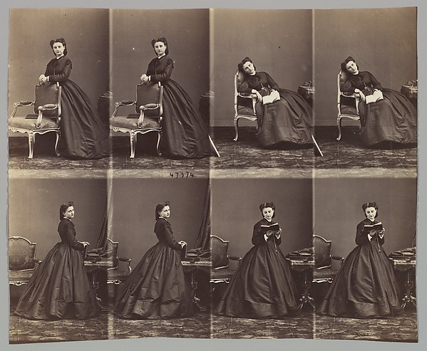 André-Adolphe-Eugène Disdéri, Léontine Walter