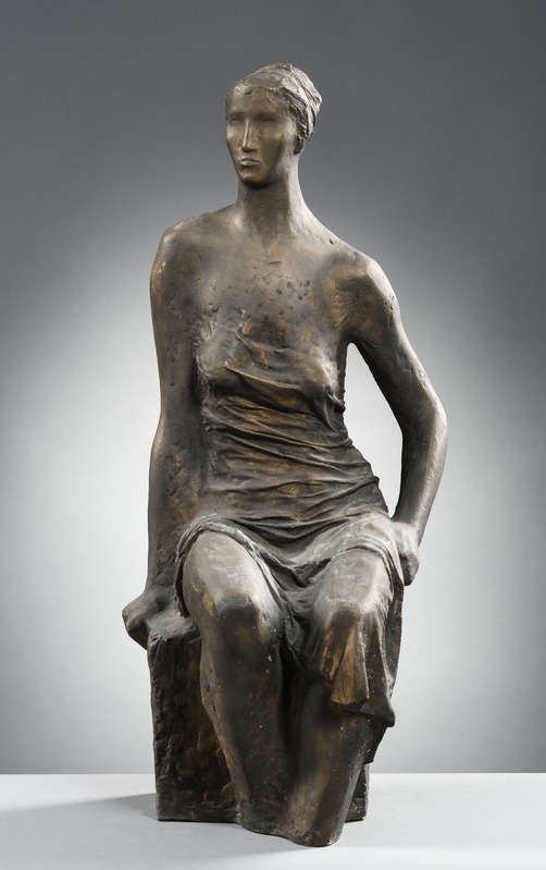 Albert (autor) Eskel, seated figure