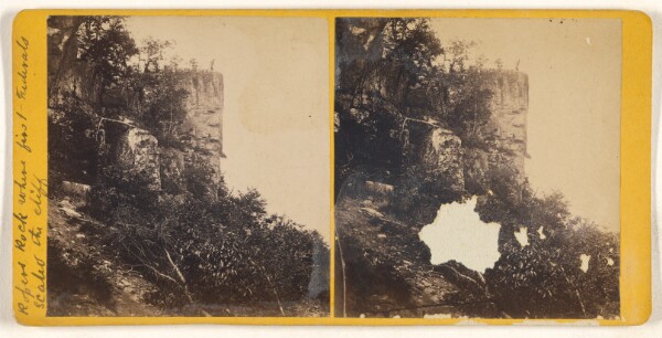 Unknown, [Ropers Rock where first Federals scaled the cliff]/[Lookout Mountain near from Chattanooga]