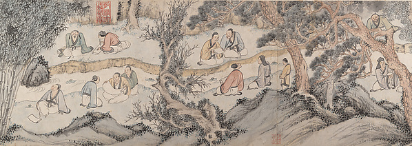 Qian Gu, Gathering at the Orchid Pavilion
