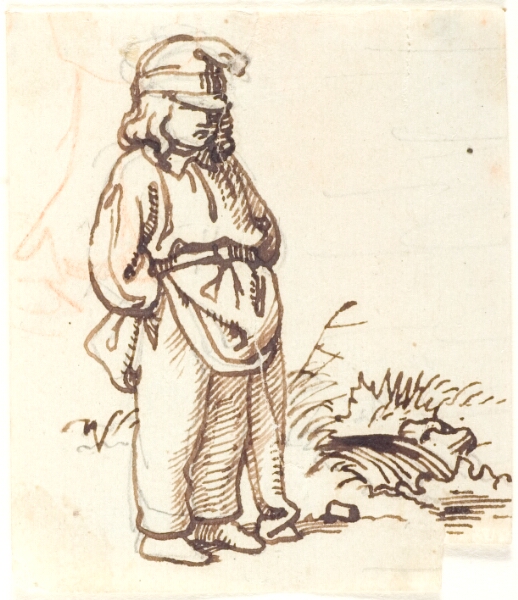 Lorenz Frølich, Stående dreng