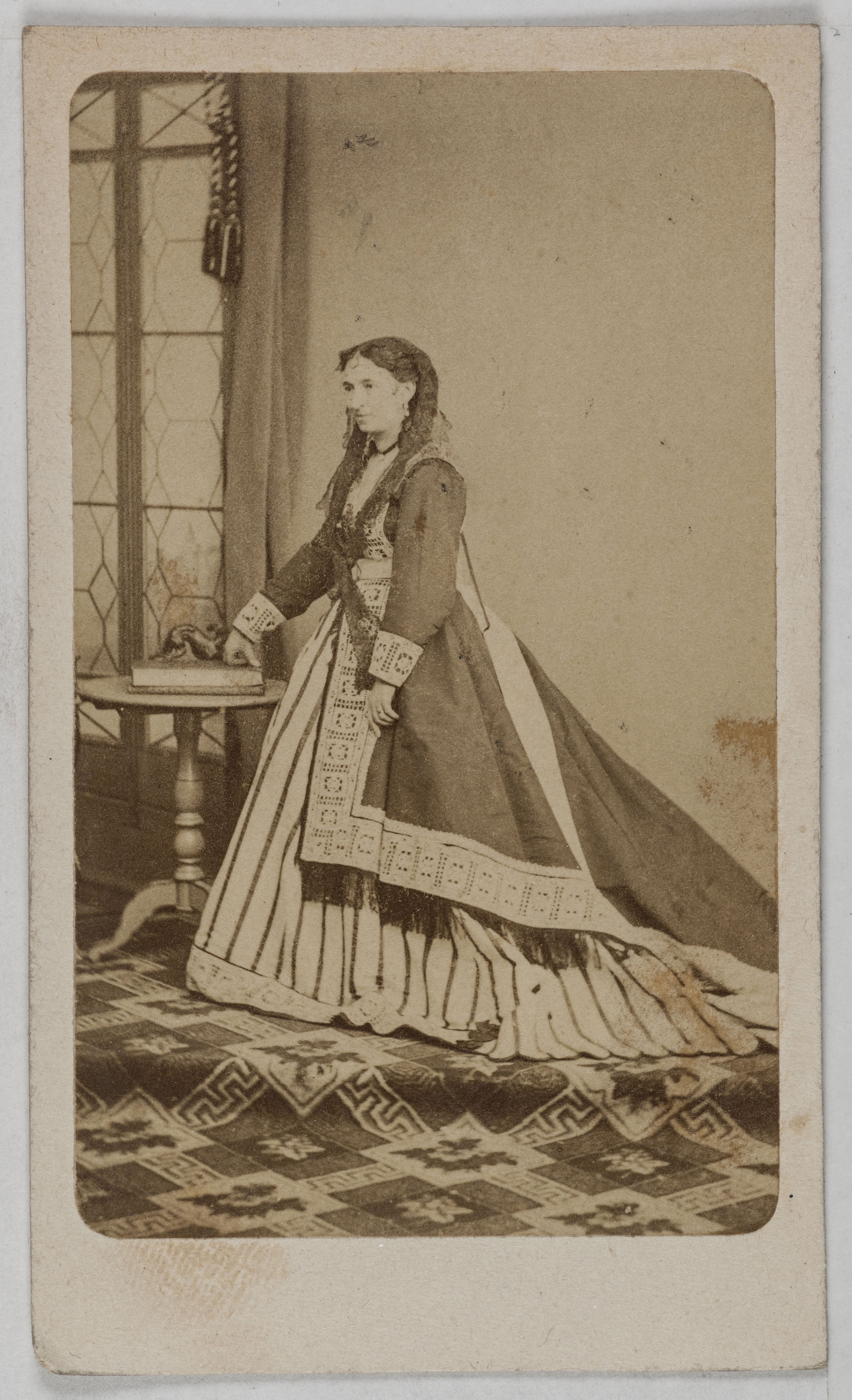 Anonyme, Portrait de Judith (Julie Bernat, dite) (1827-1912), (actrice à la Comédie française en 1867, cousine de Rachel)
