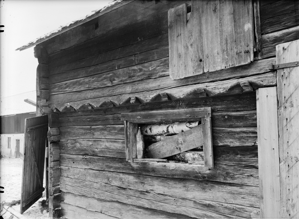Paul Sandberg, Stall i Gillberga, Tolfta socken, Uppland 1936