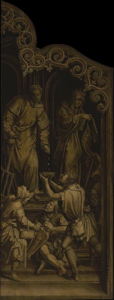 Bernard van Orley, Saint Laurens and Saint Elizabeth