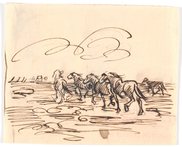 Theodor Philipsen, Travende heste