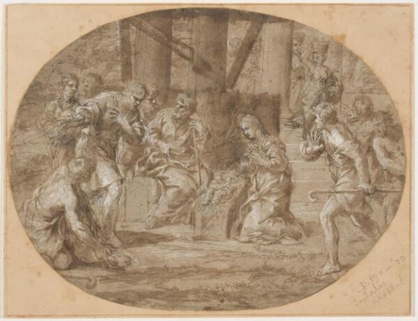 Pietro da Cortona, The Adoration of the Shepherds